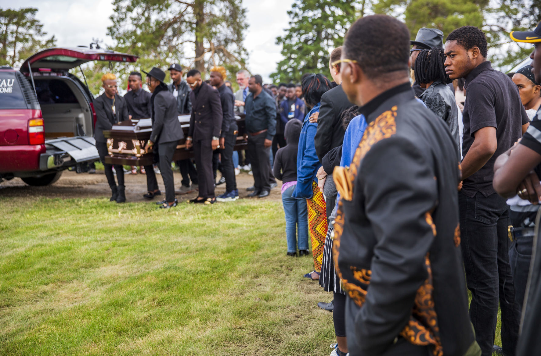 Preaching at a funeral